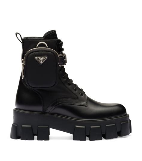 Prada monolith boots